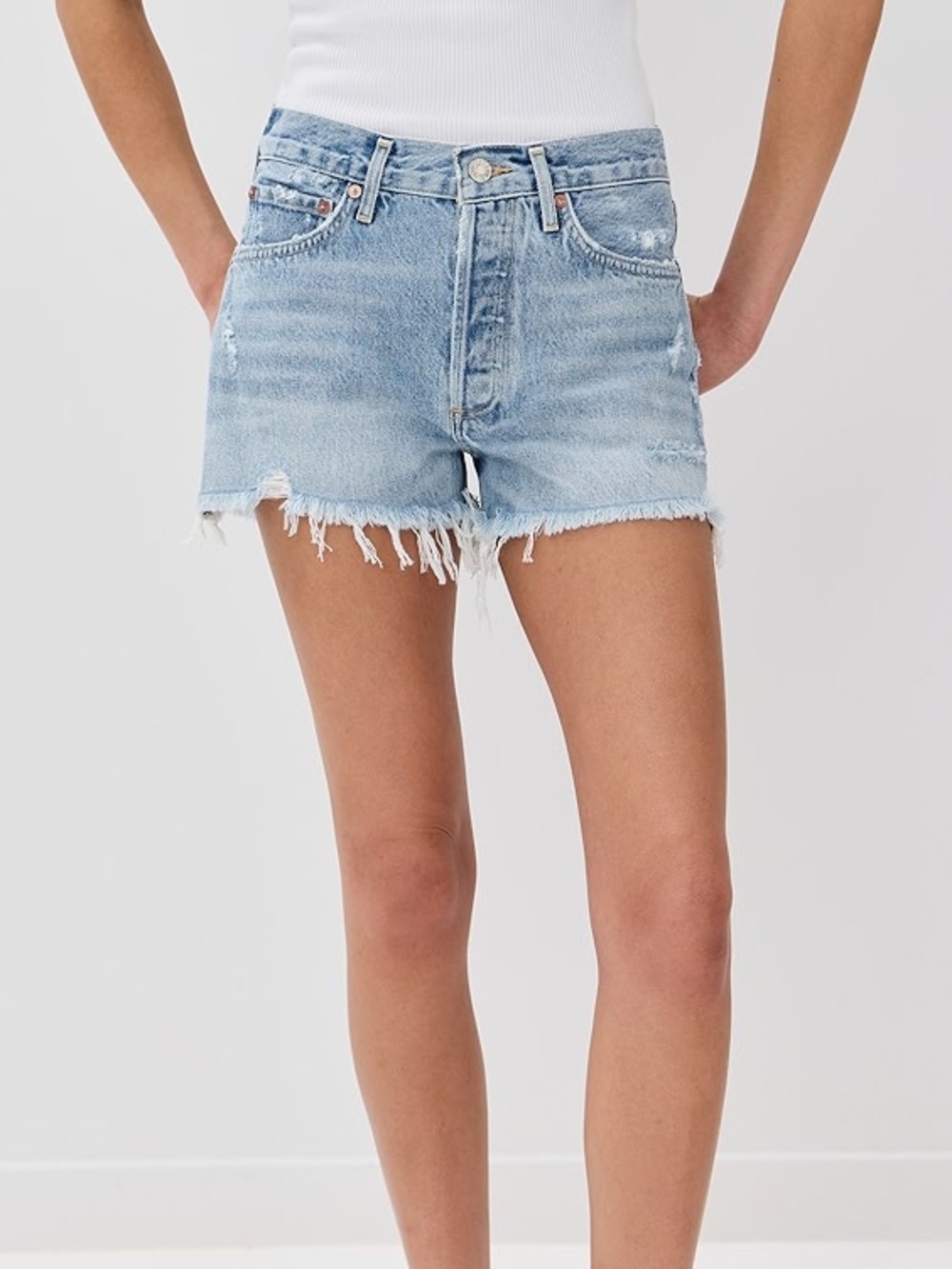 AGOLDE Parker Vintage Cut Off Shorts Size 27